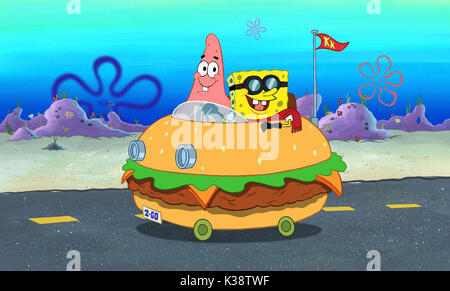 Il film di Spongebob Squarepants data: 2004 Foto Stock