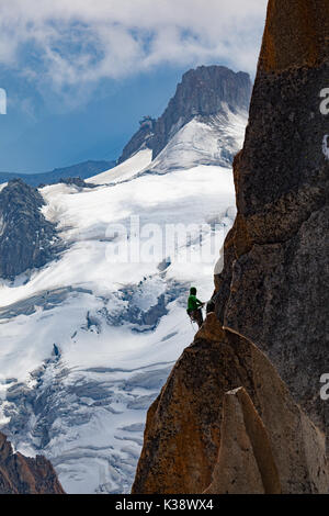 Aiguille du Midi Foto Stock