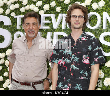 TV CBS Studios Estate Soiree partito TCA 2017 presso il CBS Studio Center in Studio City con: Joe Mantegna, Matthew Gray Gubler dove: Studio City, California, Stati Uniti quando: 02 Ago 2017 Credit: Nicky Nelson/WENN.com Foto Stock