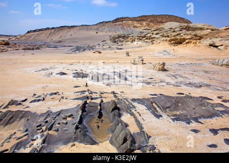 Africa, Namibia, Regione di Erongo, Damaraland, Ugab, paesaggio di roccia, Foto Stock