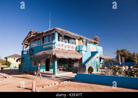 Diving base di Cabo Pulmo, Cabo Pulmo National Park, Baja California Sur, Messico Foto Stock