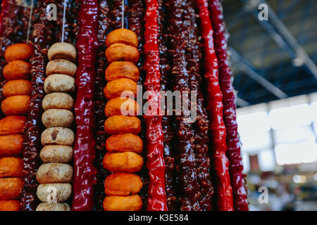 I dolci orientali sul mercato Foto Stock