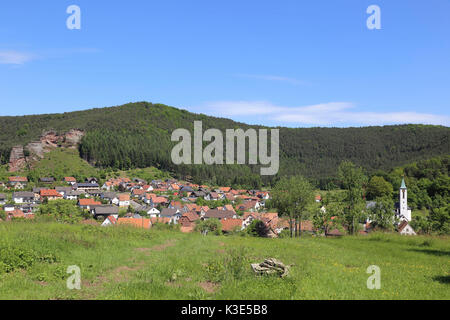 In Germania, in Renania Palatinato, Dahn, locale panoramica, Foto Stock