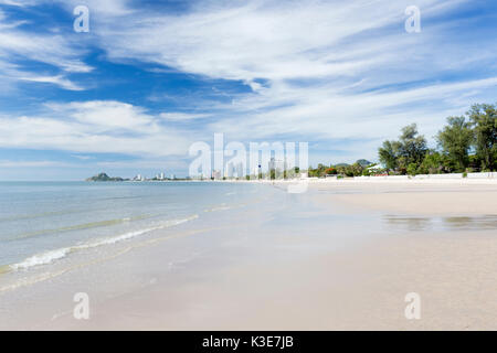 Spiaggia di Hua Hin, Thailandia Foto Stock