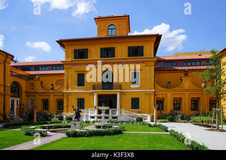 Il rinnovato Lenbachhaus di Monaco di Baviera, museo, Baviera, Baviera, Germania Foto Stock