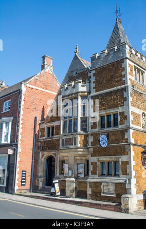 Ramo di Pizza Express in un edificio tradizionale in Melton Mowbray LEICESTERSHIRE REGNO UNITO Foto Stock