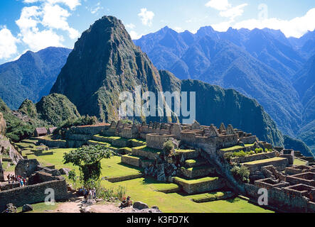 Machu Picchu, Perù Foto Stock