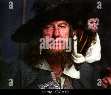 Pirati dei Caraibi: La maledizione della perla nera GEOFFREY RUSH data: 2003 Foto Stock