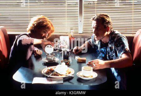 PULP FICTION Amanda Plummer e Tim Roth data: 1994 Foto Stock
