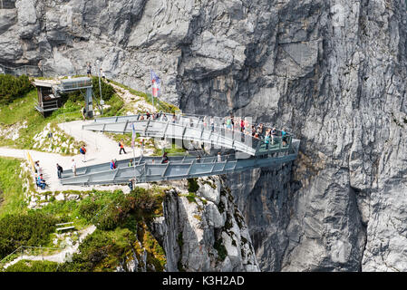 Alpspix, Osterfelder, Garmisch-Partenkirchen, fotografia aerea, in Germania, in Baviera, Baviera, alpi bavaresi, Werdenfelser Land, regione Zugspitze Foto Stock