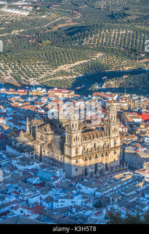 Spagna, Andalusia Jaen Città, Cattedrale di Jaen, Foto Stock