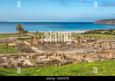 Spagna, Andalusia Cadice provincia, le antiche rovine romane di Baelo Claudia Città, Foto Stock