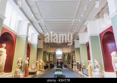 Inghilterra, Oxfordshire, Oxford, Ashmolean Museum, Display di sculture di marmo Foto Stock