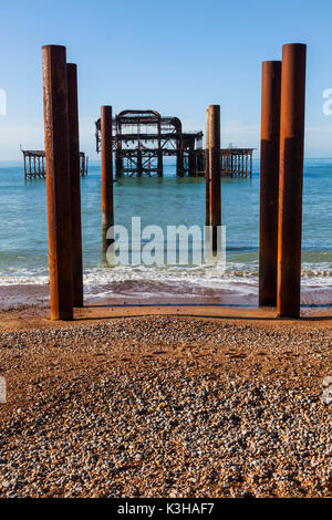 Inghilterra, East Sussex, Brighton West Pier