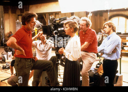 Notti bianche Director TAYLOR HACKFORD, Helen Mirren, cameraman DAVID visitatore occasionale, Mikhail Baryshnikov data: 1985 Foto Stock