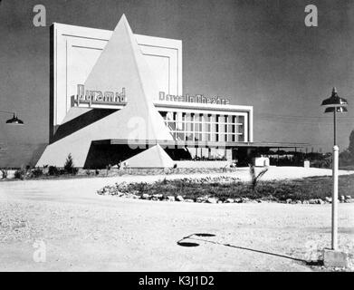 Unità a piramide IN CINEMA BEAMONT, TEXAS Foto Stock