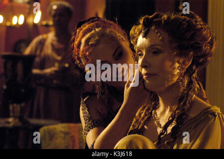 Roma POLLY WALKER come Atia del Julii, LINDSAY DUNCAN come Servilia del Junii Foto Stock