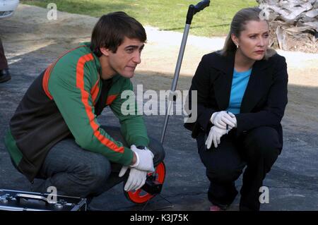 CSI MIAMI serie#3/episodio#13/Cop Killer Tx: 17/01/05 JONATHON TOGO come Ryan Wolfe, EMILY PROCTOR come Calleigh Duquesne CSI MIAMI Foto Stock