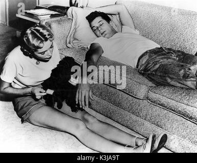 TONY CURTIS E JANET LEIGH SI SPOSARONO TRA IL 1951 E IL 1962 TONY CURTIS E JANET LEIGH SI SPOSARONO TRA IL 1951 E IL 1962 Foto Stock