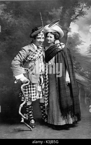 HARRY LAUDER scozzese e attore comico, popolare entertainer HARRY LAUDER Foto Stock