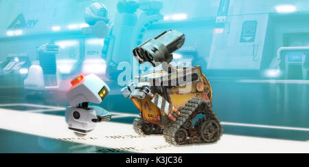 WALL-E BEN BURTT PRESTA LA VOCE A WALL-E. data: 2008 Foto Stock