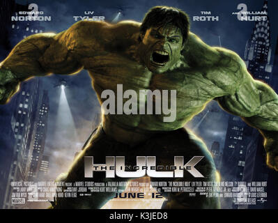 THE INCREDIBLE HULK aka HULK 2 THE INCREDIBLE HULK aka HULK 2 Data: 2008 Foto Stock