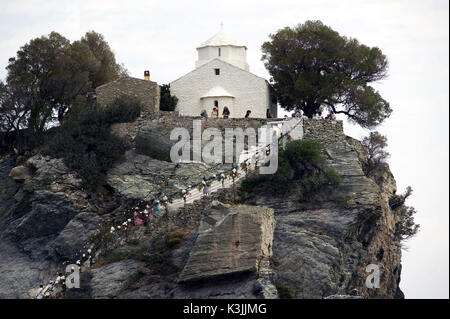 MAMMA MIA! [BR / USA / GER 2008] 'Cappella Island', Agios Ioannis, Skopelos MAMMA MIA! Data: 2008 Foto Stock