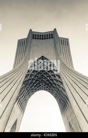 Iran, Teheran Azadi Tower, Freedon Monumento a torre Foto Stock