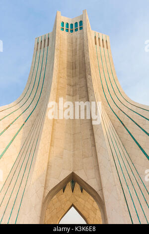 Iran, Teheran Azadi Tower, Freedon Monumento a torre Foto Stock