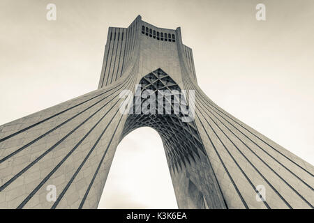 Iran, Teheran Azadi Tower, Freedon Monumento a torre Foto Stock
