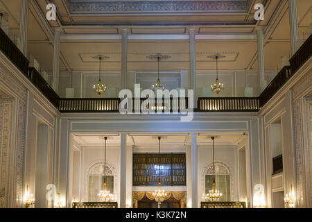 Iran, Teheran Niyavaran complesso palazzo, palazzo dell'ultimo Shah, interno Foto Stock