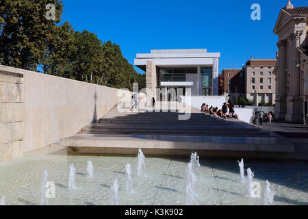 Italia Roma Museo dell Ara Pacis Augustale Foto Stock