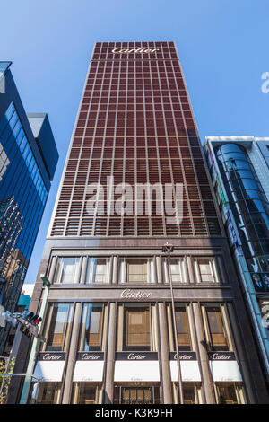 Giappone, Hoshu, Tokyo, Ginza, Cartier Store Foto Stock