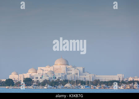 I UAE Abu Dhabi, Emirati Palazzo Presidenziale Foto Stock