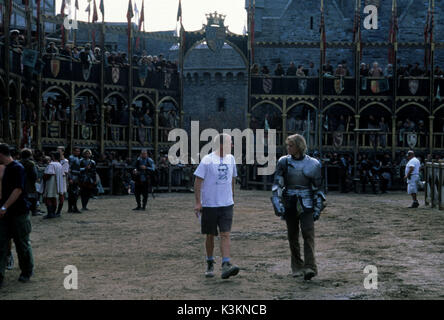 Un cavaliere del racconto [US 2001] [L-R] Direttore Brian Helgeland, Heath Ledger data: 2001 Foto Stock