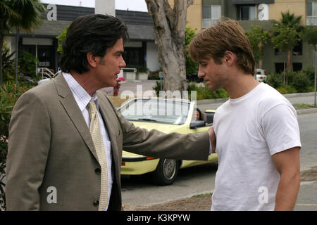 L'O.C. Stagione 2; Episodio 1 'La distanza " Peter Gallagher come sabbia e Benjamin McKenzie come Ryan. Data: 2003 Foto Stock