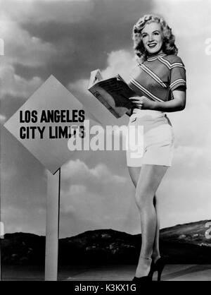 MARILYN MONROE attrice americana Foto Stock