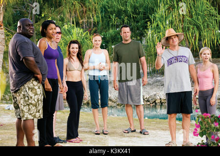 Le coppie RETREAT FAIZON LOVE, KALI HAWK, Jon Favreau, Kristin Davis, Malin Akerman, Vince Vaughn, Jason Bateman, Kristen Bell Data: 2009 Foto Stock