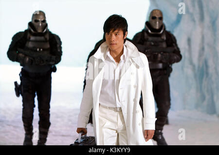 G.I. JOE: la salita del COBRA BYUNG-HUN LEE come Storm Shadow data: 2009 Foto Stock