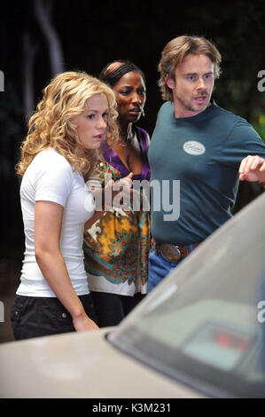 TRUE BLOOD serie,2/episodio,1/ nulla ma il sangue ANNA PAQUIN come Sookie Stackhouse, Sam Trammell come Sam Merlotte, RUTINA WESLEY come Tara Thornton data: 2008 Foto Stock