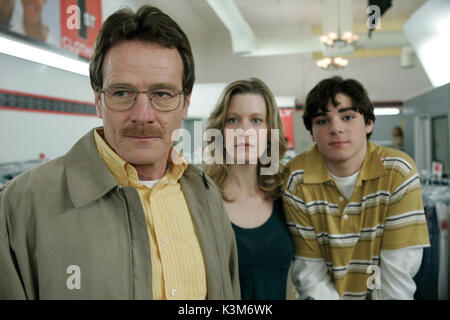 BREAKING BAD [US serie TV 2008 - ] serie,1 / episodio,1 / 'Pilota' BRYAN CRANSTON come Walter H. Bianco, ANNA GUNN come Skylar bianco, RJ MITTE come Walter White Jr BREAKING BAD data: 2008 Foto Stock