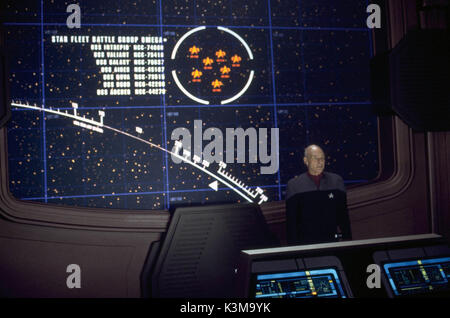 STAR TREK: Nemesis Patrick Stewart come capitano Jean-Luc Picard data: 2002 Foto Stock