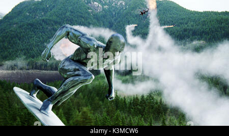 I FANTASTICI 4: Aumento del Silver Surfer [US / GER / BR 2007] Doug Jones data: 2007 Foto Stock