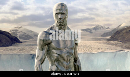 I FANTASTICI 4: Aumento del Silver Surfer [US / GER / BR 2007] Doug Jones data: 2007 Foto Stock