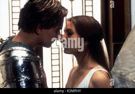 WILLIAM Shakespeare Romeo Giulietta + [US 1996] aka ROMEO + Giulietta Claire Danes come Juliet, leonardo dicaprio come Romeo data: 1996 Foto Stock