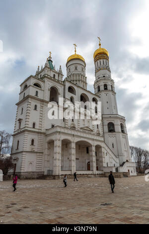 La Russia, Mosca, Ivan il grande campanile in il Cremlino di Mosca Foto Stock