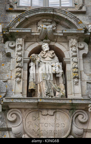 Museo del popolo galiziano, Santo Domingo de Bonaval Convento, Santiago de Compostela, Spagna Foto Stock