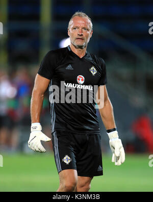 Maik Taylor, Irlanda del Nord il portiere coach Foto Stock