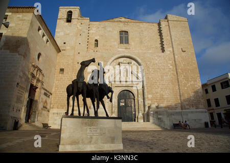 Chiesa in Mahon Minorca Foto Stock