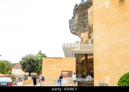 Il Musee National de Préhistoire, Les Eyzies-de-Tayac-Sireuil, Francia Foto Stock